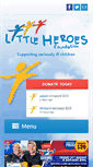 Mobile Screenshot of littleheroesfoundation.com.au